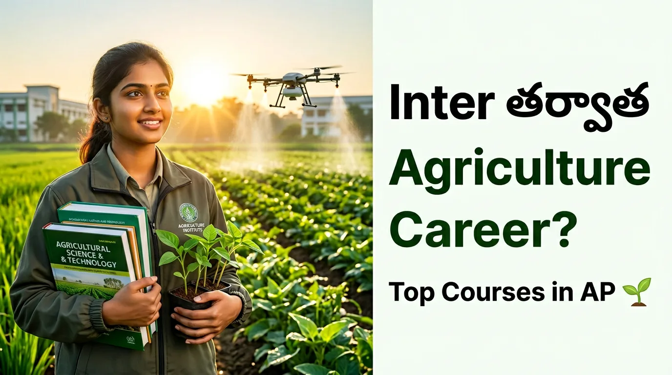 AP Agriculture Courses after Inter for students in Andhra Pradesh agriculture education and career opportunities